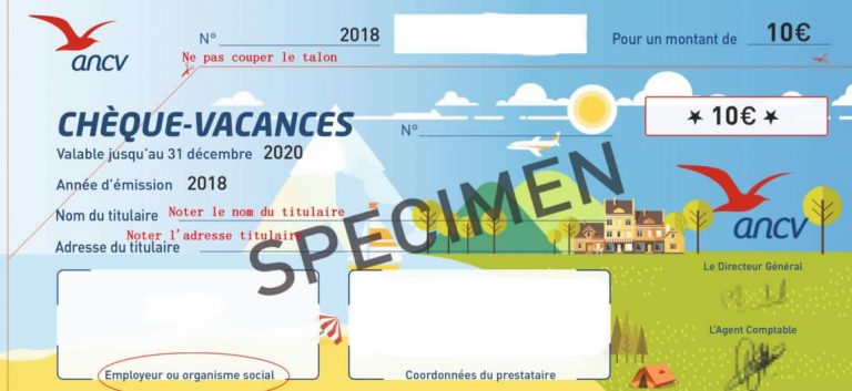 cos ville de tours cheque vacances